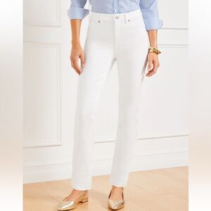 High Waist Straight Leg Jeans